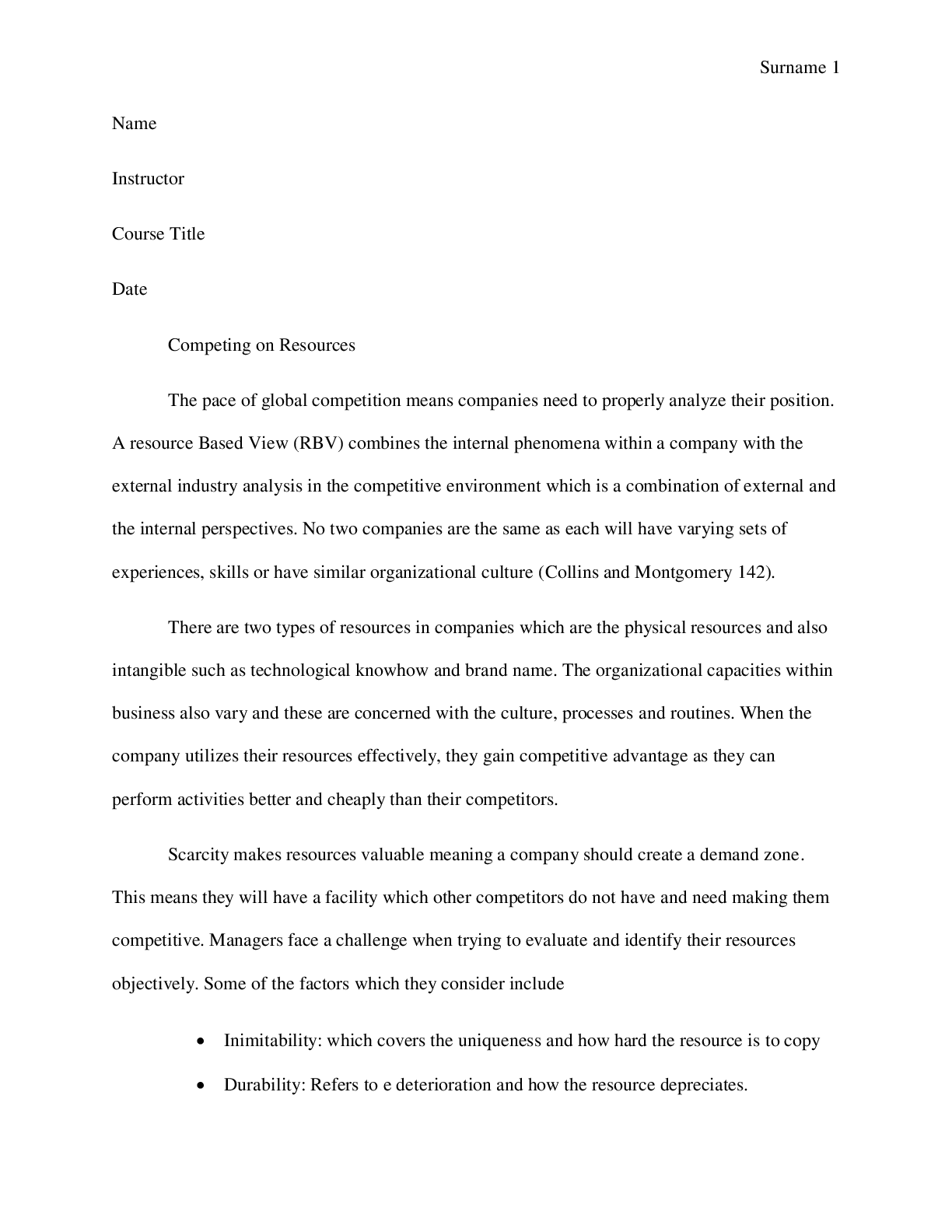 Preview image for Competing on Resources